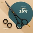 thumbnail image 3 of Professional Hair Cutting Scissors 6.5” – Professional Barber Shears for Men & Women – Premium High Carbon Stainless Steel Salem's Elite Hair Scissors – Sharp, Ergonomic Hair Shears for Salon & Home, 3 of 9