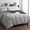 Silver Grey, variant on MARNUR Queen Comforter Set, 7 Pieces Boho Tufted Bed in a Bag, All-Season Prewashed Soft Bedding Set with Comforter, Sheets, Pillowcases & Shams, Emerald Green