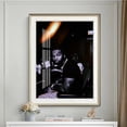 thumbnail image 5 of Póster con impresión artística de cantante de rap y humo pop, pegatinas de pared con estrellas de música hip hop, para bar, pub, club, pintura en lienzo, decoración del hogar a la moda, 5 of 5