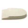 thumbnail image 1 of Felt Heel Cushion Pad 1/4" with Adhesive for Pain Relief - 2 Pairs, 1 of 4