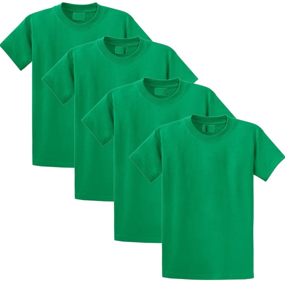 Children Cotton T-Shirts Boys Girls Tees 4 Pack Youth Kids Top