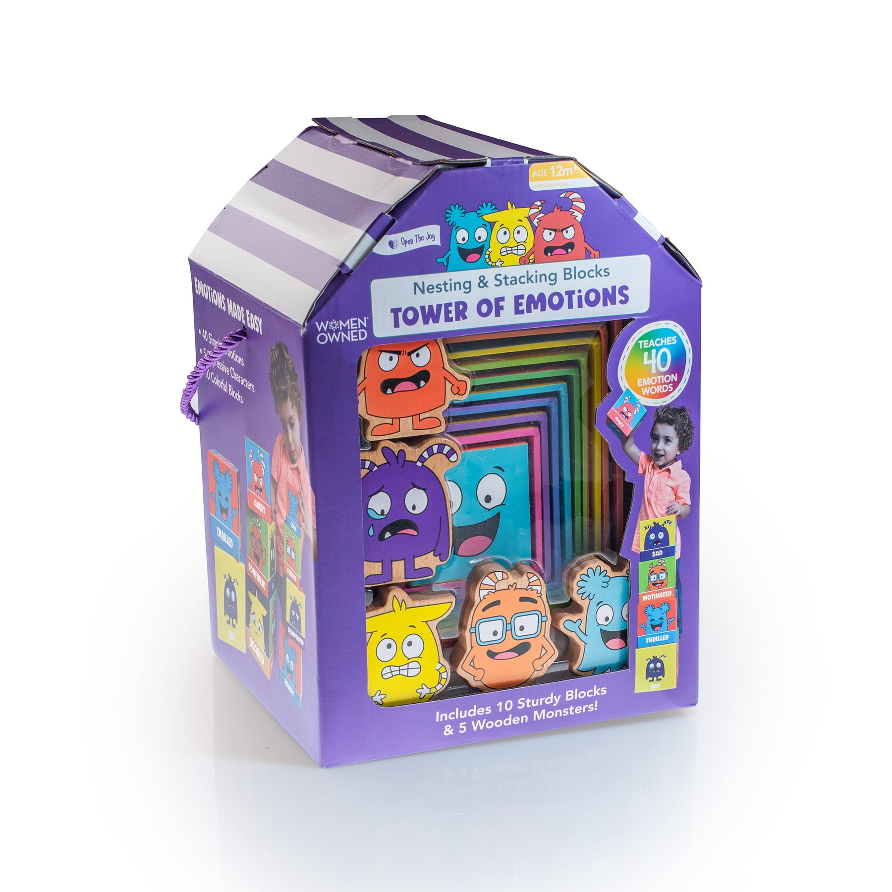 Open the Joy Tower of Emotions, Kids Emotional Intelligence Building Game