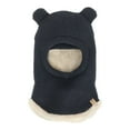 thumbnail image 1 of Calikids Cagoule d'Hiver en Tricot Cachemire Toucher Doux - Encre Noire (Bébé, 9-24 Mois), 1 of 4