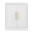 thumbnail image 1 of 36.88 x 30 x 15.75 in. Roarke Stackable Kitchen Pantry Storage Cabinet, White, 1 of 1