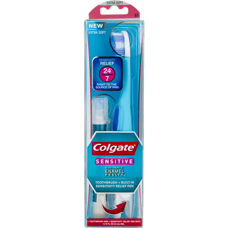 Colgate Sensitive Toothbrush Extra Soft and Built-In Sensitivity Relief Pen