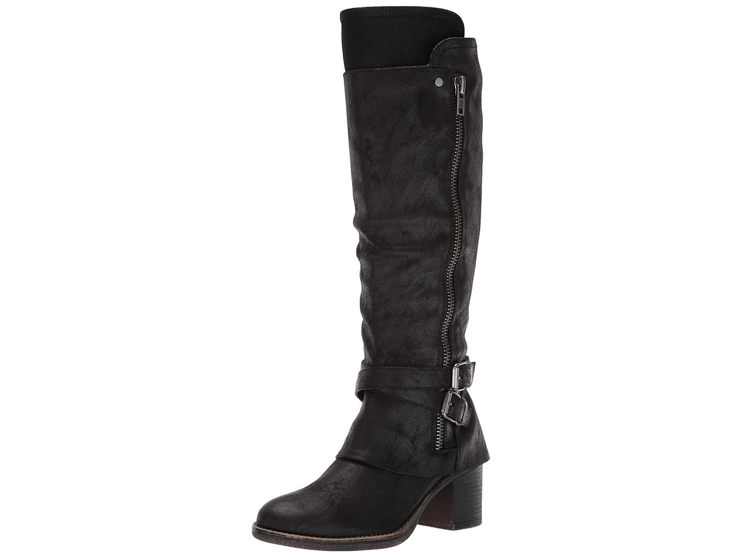 black knee high boots canada