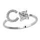 thumbnail image 4 of Guardurnaity Cobre letra mayúscula anillo abierto compromiso portátil mujer anillos compras maquillaje joyería cumpleaños Festival regalo letra C Letra C 10piezas Guardurnaity CBP104030, 4 of 4