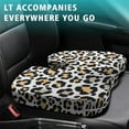 thumbnail image 4 of Premium Leopard Pattern Memory Foam Seat Cushion Ergonomic Chair Pad for Office Chair, Car, Airplane & Bleachers Sciatica, Tailbone Hip & Back Pain Relief - Chair Cushion for Long Office Workers., 4 of 5