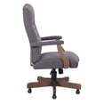 thumbnail image 6 of Boss Office Products Refined Rustic Executive Chair in Slate Gray Commercial Grade, 6 of 6