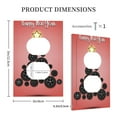 thumbnail image 3 of Haiem Happy New Year Pattern Decorative Wall Plates, 1-Gang 5.0" x3.0", Unbreakable Thermoplastic Faceplate Cover for Decorator Receptacle Outlet & Switch-Style S, 3 of 6
