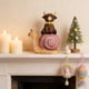 thumbnail image 4 of CREATITOY Easter Rustic Highland Cow Figurine Home Garden Decor, 4 of 6