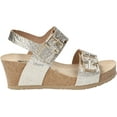 thumbnail image 2 of Women's Mephisto Lissandra Slingback Nickel Star/White Cuba Metallic Leather 10 M, 2 of 6