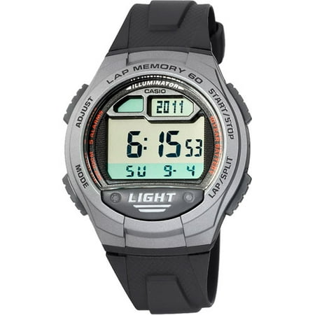Casio Men's 60-Lap Runners Watch, Resin Band