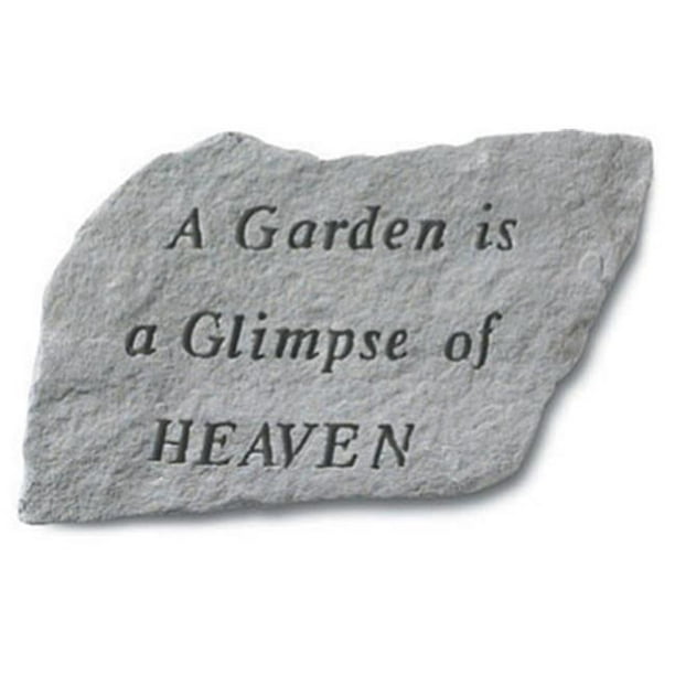 Kay Berry- Inc. 65720 un Jardin Est un Aperçu du Ciel - Mémorial - 11 Pouces x 8,5 Pouces