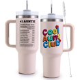 thumbnail image 1 of Vaso VoziSpace Cool Aunt de acero inoxidable con aislamiento, 1 of 7