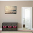 thumbnail image 3 of wall26 - Water Entertainment Canvas Wall Art - Old Photo of Surfboard on The Wild Beach of Hawaii - Gallery Wrap Modern Home Art | Ready to Hang - 12x18 inches, 3 of 4