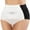 2 Pack Black+white, variant on High Waisted Shapewear for Women Tummy Control Panties Slimming Body Shaper Compression Underwear Stomach Girdle