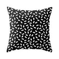 thumbnail image 4 of Ludlz Modern Black and White Geometric Print Cushion Cover Sofa Decor Pillow Case, 4 of 7