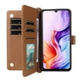 thumbnail image 2 of For ZTE Blade V70 Max nubia V70 Max Case with Shoulder Strap Wallet Leather Phone Cover - Black, 2 of 5