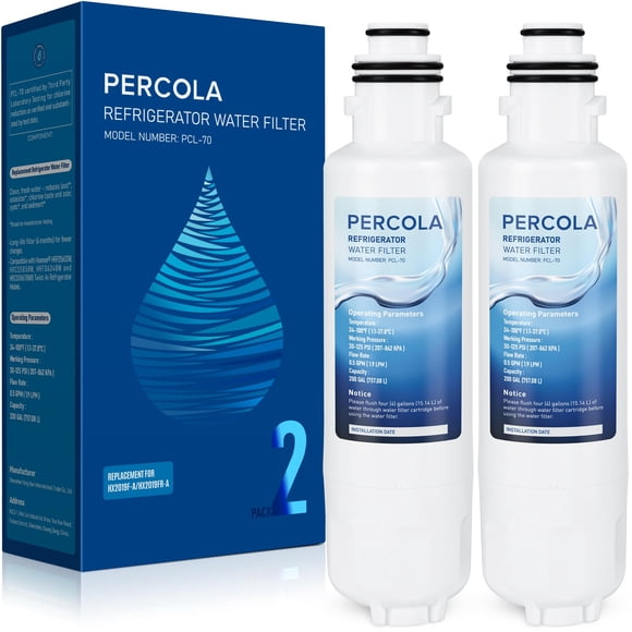 Filtro de agua PERCOLA HX2019FR-A, repuesto de 2 unidades