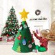 thumbnail image 4 of Árbol de Navidad de fieltro Decoración de árbol de Navidad Escaparate Árbol de Navidad Fieltro DIY Árbol de Navidad de fieltro Árbol de Navidad de bricolaje Árbol de Navidad de fieltro Adorno de jugue kaili Sencillez, 4 of 5