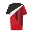 thumbnail image 4 of Camiseta de Manga Corta de Cuello en V Sólido Casual, Camisetas de Manga Corta para las Mujeres, 4 of 4