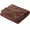 Brown, variant on Gorgeous Home Linen 1-Piece Solid Fleece Small Throw Blanket, Travel, Super Lightweight, Orange