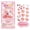 F, variant on Crystal Stacked 3D Building Stickers DIY Cute Mini Scenes Stress Relief Leisure 3D Puffy Resin Sticker Kit Desktop Decor
