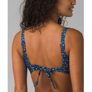 prAna Abella Size Small (S) 34 D-Cup Underwire Bikini Top Deep Indigo Cha Cha