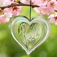 thumbnail image 3 of Heart Wind Spinner, Stainless Steel Wind Chime for Garden, Outdoor Patio Decor, Reflective Heart Shaped Hanging Spinner - Valentine's Day Gift, 3 of 7