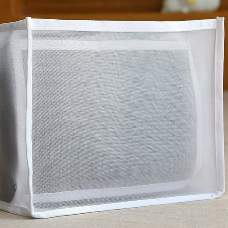 Foldable High-density Mesh Storage Boxes For Clothes, Jeans, Pants