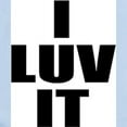 thumbnail image 2 of CafePress - I Luv It Infant Bodysuit - Baby Light Bodysuit, Size Newborn - 24 Months, 2 of 4