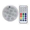 thumbnail image 1 of RGB Submersible Light With Magnet 13 LED Underwater Night Light Swimming Pool Light For Outdoor Vase Fish Tank Pond ,Easy to Install, 1 of 7