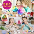 thumbnail image 5 of YZEGDCH Paint Your Own Moon Lamp Kit, 5inch Cool Gifts DIY 3D Moon Night Light, Arts Crafts for K*ids Ages 8-12, Space Art Supplies Craft Kits, B*oys G*irl Birthday Xmas Gifts Ages 3 4 5 6 7 8 9 10+, 5 of 10