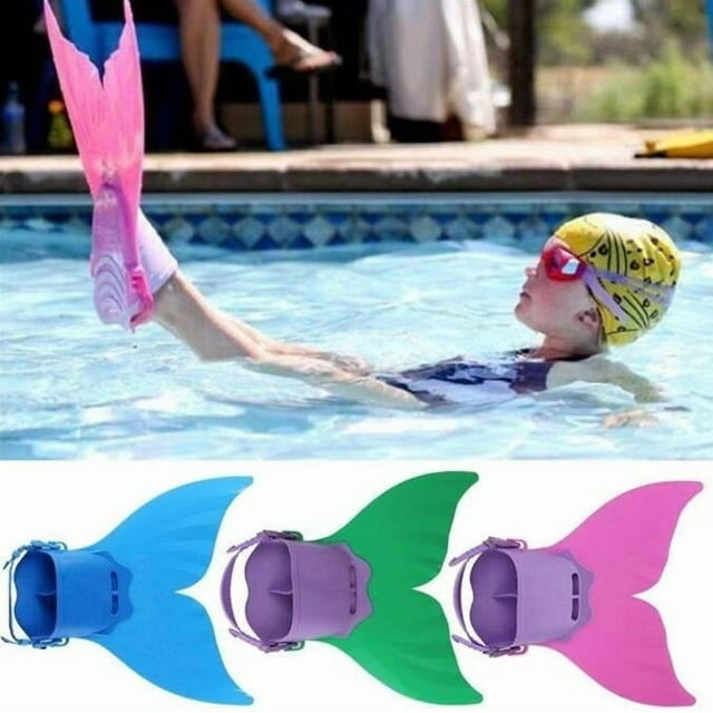 Palme de Sirène pour Entraînement à la Natation Fille, Garçon