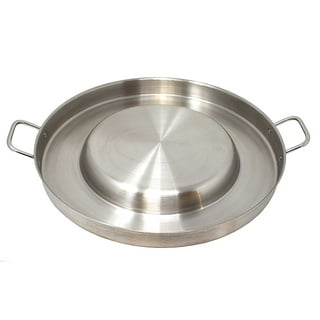 GCP Products GCP-923-682759 Large Mexican Comal 16 Cazo Griddle Flat Pan  Dish Tray Clay Barro Tortilla