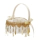 thumbnail image 1 of Cesta de flores para niña, mango cómodo, símbolo de amor delicado, estilo europeo para suministros para fiesta de boda, accesorios nupciales, Dorado perfecl Cesta floral de boda, 1 of 8