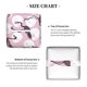 thumbnail image 5 of Fotbe Pineapple Flamingo Porta Pañuelos Decorativo de Cuero, Caja Cuadrada Moderna para Pañuelos Faciales, Organizador y Dispensador 5x5x5'', 5 of 7