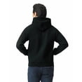 thumbnail image 4 of Sudadera con capucha Gildan de forro polar para adulto G18500, color negro, talla M, 4 of 6