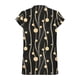 thumbnail image 5 of Blusas para las Mujeres Casual Impreso Cuello en V Manga Corta Suéter Camiseta Top para Todas las Estaciones Uso Diario Trajes de Moda, 5 of 6
