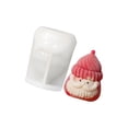 thumbnail image 3 of Christmas Santa Silicone Molds Baking Tool Mousses Cake Decorating Molds for Making Chocolate, Candy, Candle, Soap, 3 of 11