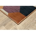 thumbnail image 2 of Sphinx Xanadu Area Rug 093W6 Casual Multi Grid Hexagon 3' 10" x  5' 5" Rectangle, 2 of 2