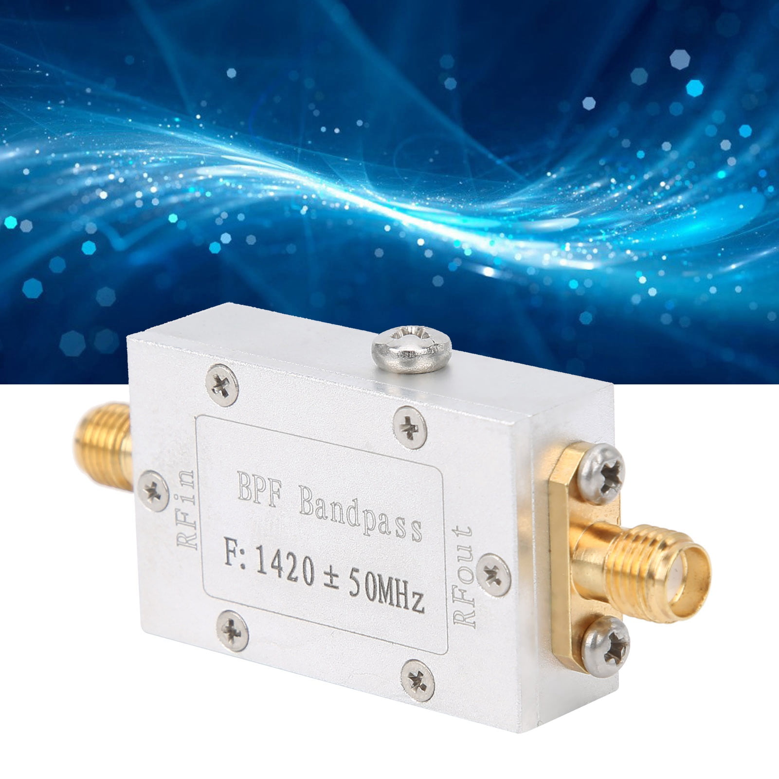 RF Low Pass Filter Module 1420MHz BPF Band Pass Power Distribution Control 50OHM