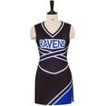 thumbnail image 2 of One Tree Hill Cheerleader Uniform Women Tank Tops Girls Skirt High School Fancy Dress Cheerleading Costume, 2 of 7