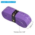 thumbnail image 2 of Uxcell 5.9ft NonSlip PU Overgrip Racket Grip Tape for Tennis Badminton, Purple, 2 of 6