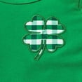 thumbnail image 6 of Staki Toddler Girl St Patricks Day Outfit Baby Girl Shamrock Sweatshirt Top Flared Pants Set 2 Piece Spring Clothes Newborn Baby Girl Clothes 0-6M,12-24M,2-3T(Green,18-24 Months), 6 of 8
