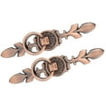 thumbnail image 3 of Pendant Handle, 2 Sets  Pull Round Single Hole Handles Easy To Install, Convenient To Install And Disassemble  Pull, For Drawer Furniture Wardrobes 231 Large Antique Copper, 3 of 8