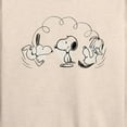 thumbnail image 3 of Peanuts - Snoopy Group - Women's Lightweight French Terry Long Sleeve Shirt, 3 of 6