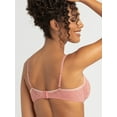 thumbnail image 3 of Jessica Simpson Women's Pointelle Lace Balconette Bra, Size 34B-40DD, 3 of 5