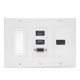 thumbnail image 1 of Panel de pared VGA, 2 puertos USB 3.0 + HDMI Panel de pared USB Placa de pared Integración perfecta, 1 of 12